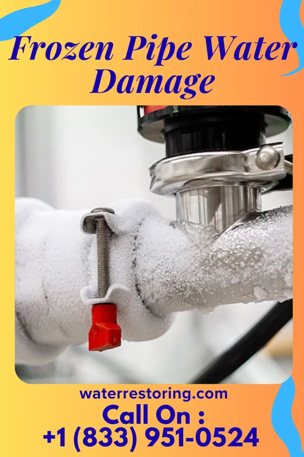 Frozen Pipe Water Damage in Fenton, LA